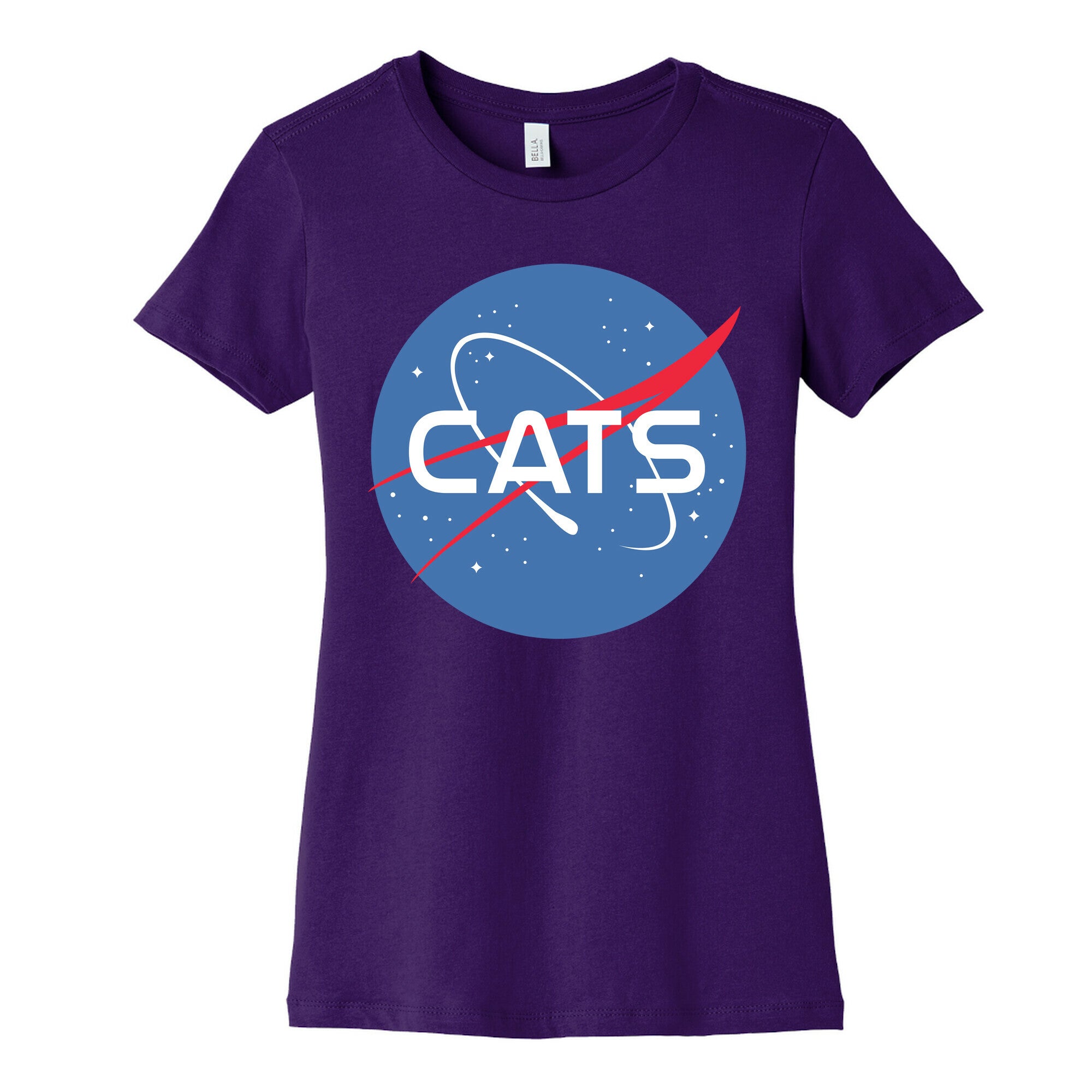 Cats Nasa Parody Women's Cotton Tee